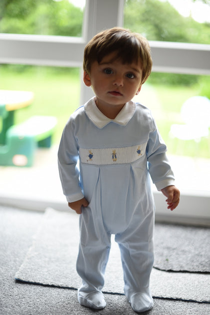 Peter rabbit smocked baby sales grow