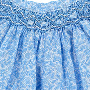 Baby Girl Blue Floral Dress