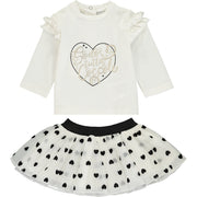 Baby Girl Top and Tutu Outfit Set