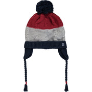 Red & Blue Knitted Hat