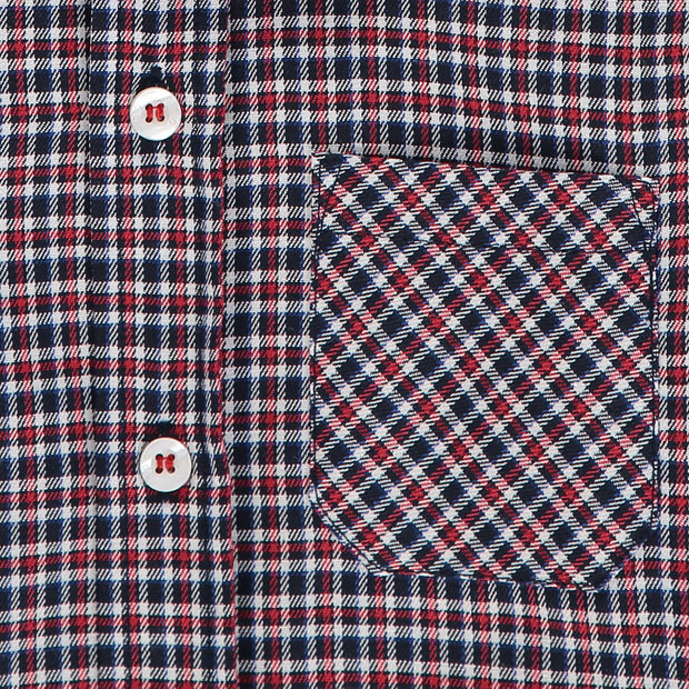 Red & Blue Checked Shirt