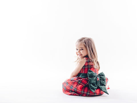 Girl Tartan Check Dress