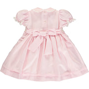 Baby Girl Pink Hand-Smocked Dress Set