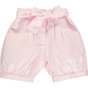 Girls Hand-Smocked Shorts Outfit Set