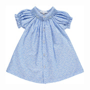 Baby Girl Blue Floral Dress