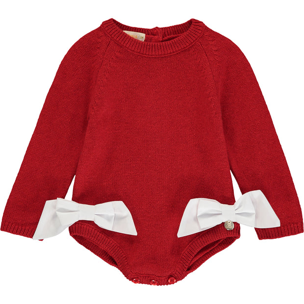 Baby Girl Knitted Bodysuit