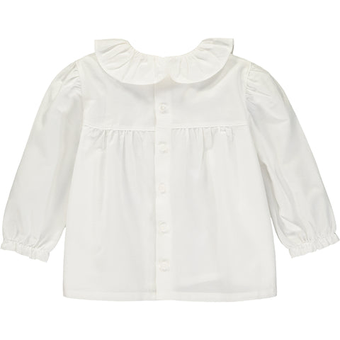 Baby Girl White Blouse