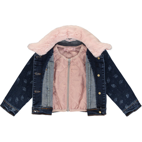 Baby Girl Blue Denim Jacket