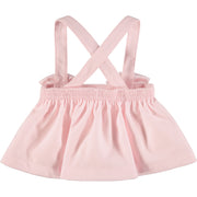 Baby Girl Pink and Ivory Skirt Set