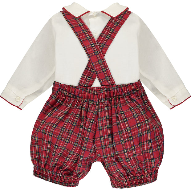 Baby Boys Tartan Outfit Set