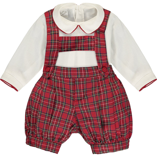 Baby Boys Tartan Outfit Set