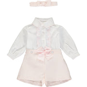 Baby Girl Cotton 3 Piece Outfit Set