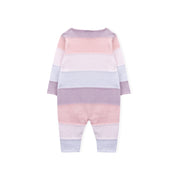 Baby Girl Pink Knitted Babygrow