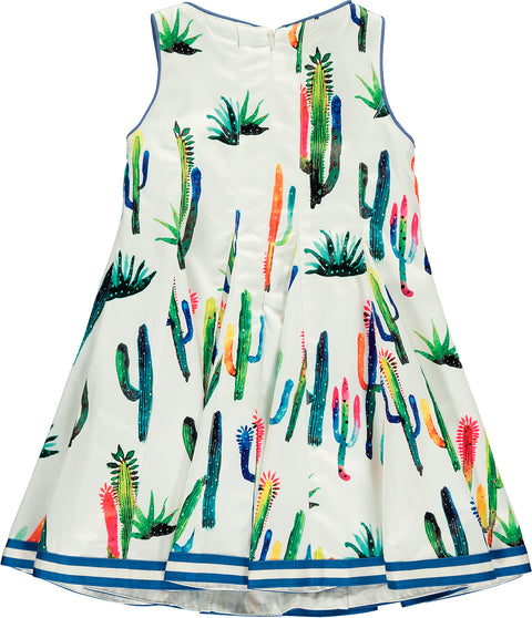 Cactus Print Girl Dress